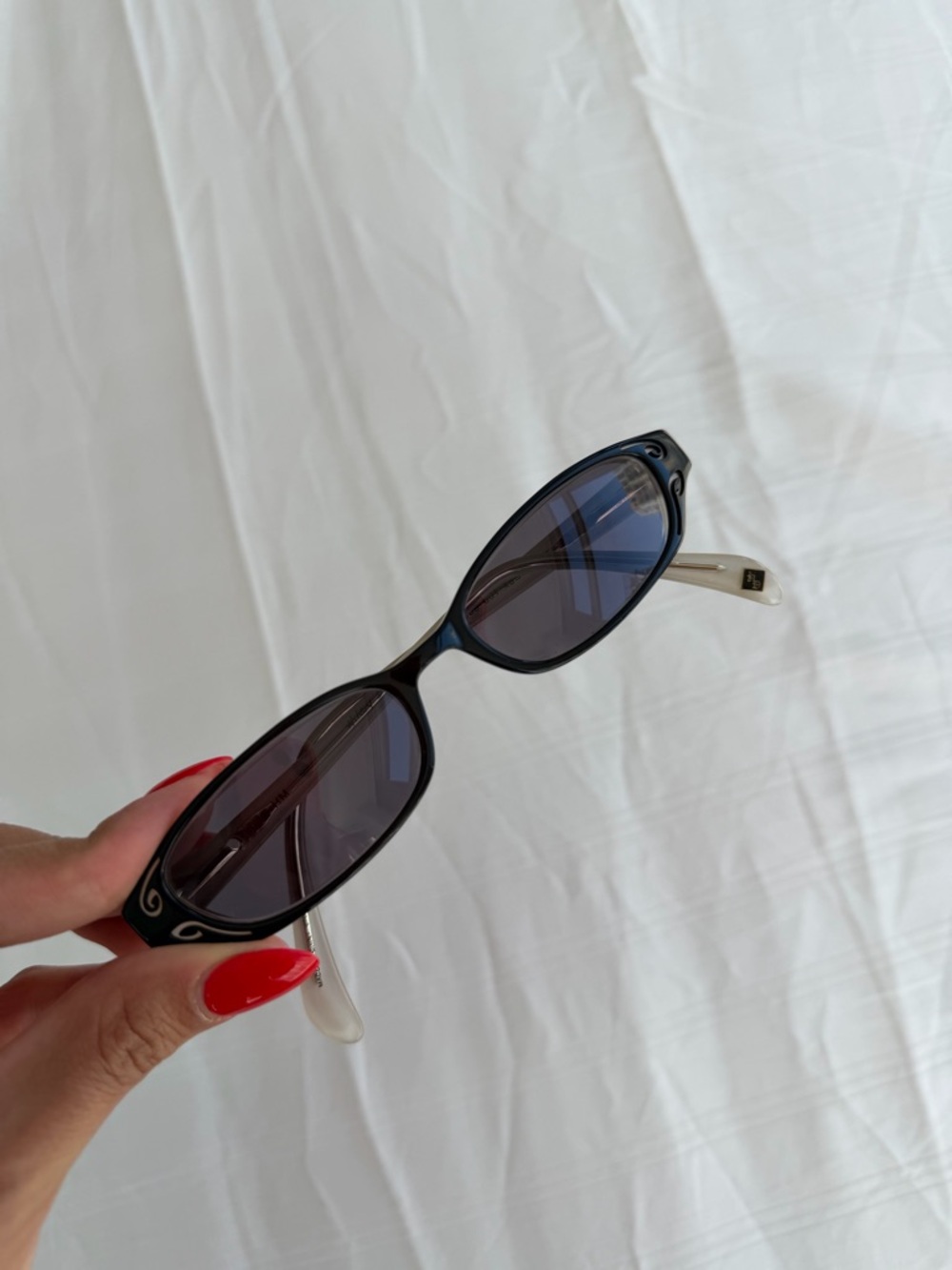 Vintage Y2K slim Classic Black Women's sunglasses